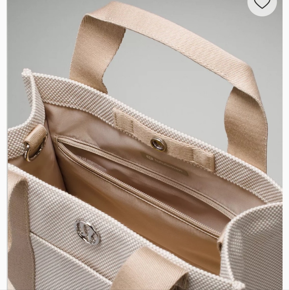 Lululemon Two Tone Mini Tote Bag